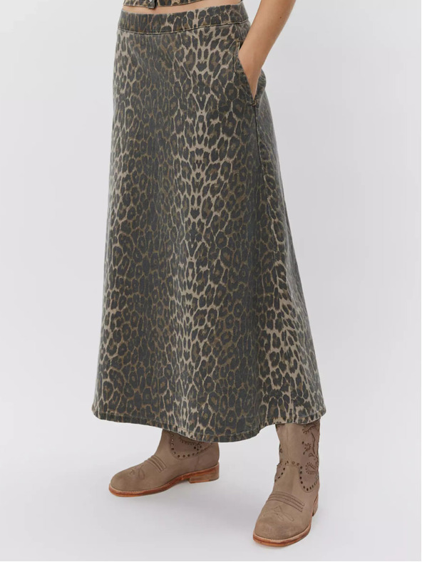 Sofie Schnoor Barna női mintás szoknya Sofie Schnoor