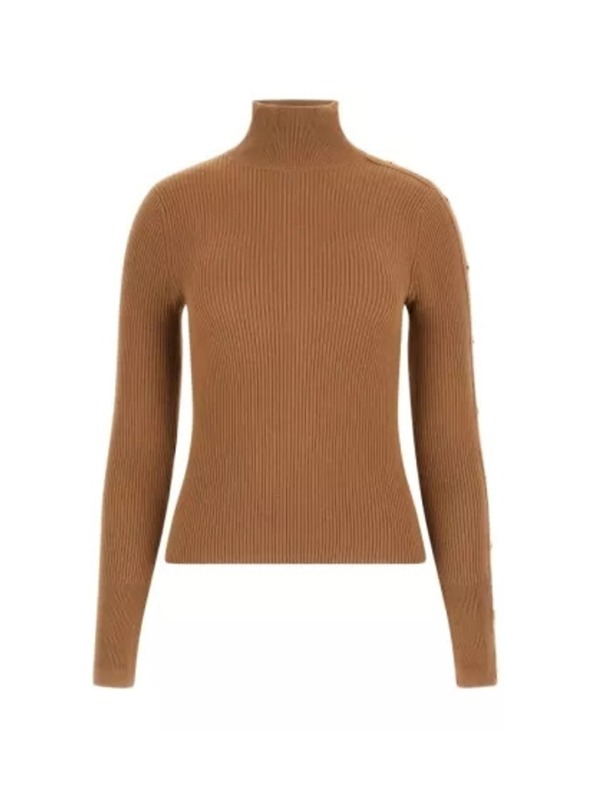 Guess Jeans Guess jeans barna Coconut latte pulóver - női