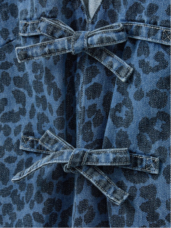 Sofie Schnoor Kék Női farmer mintás ruha Sofie Schnoor