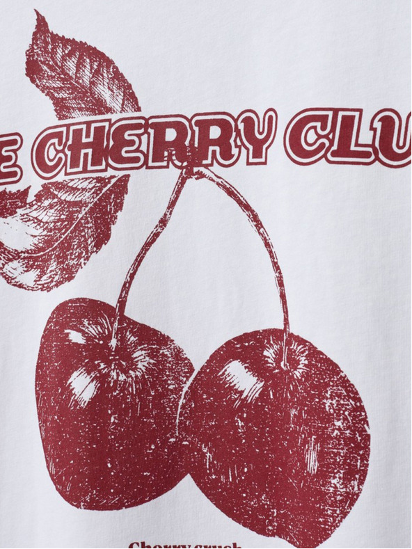 Sofie Schnoor Fehér női póló Sofie Schnoor