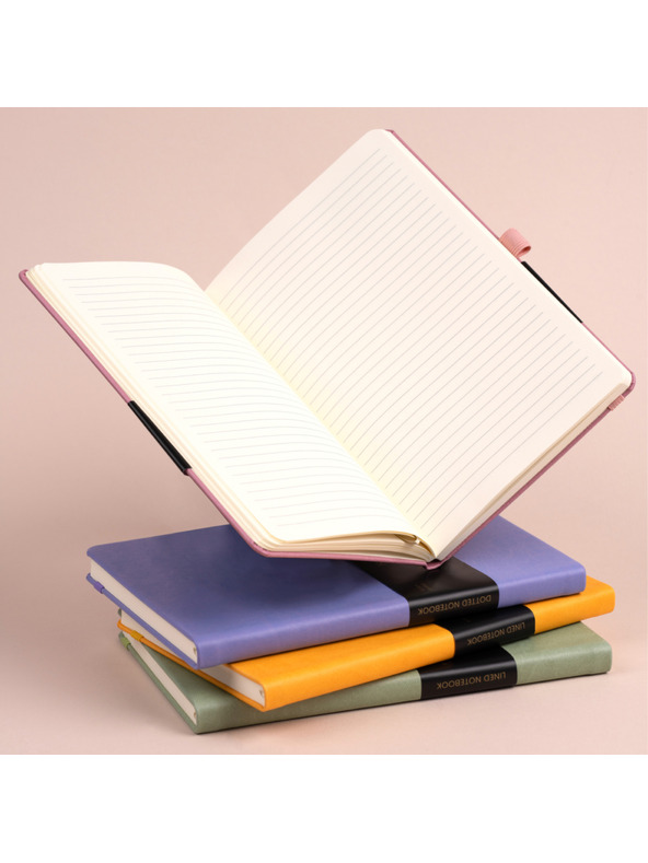 NOTIQUE NOTIQUE Jegyzetek Lila, bélelt, 13 x 21 cm