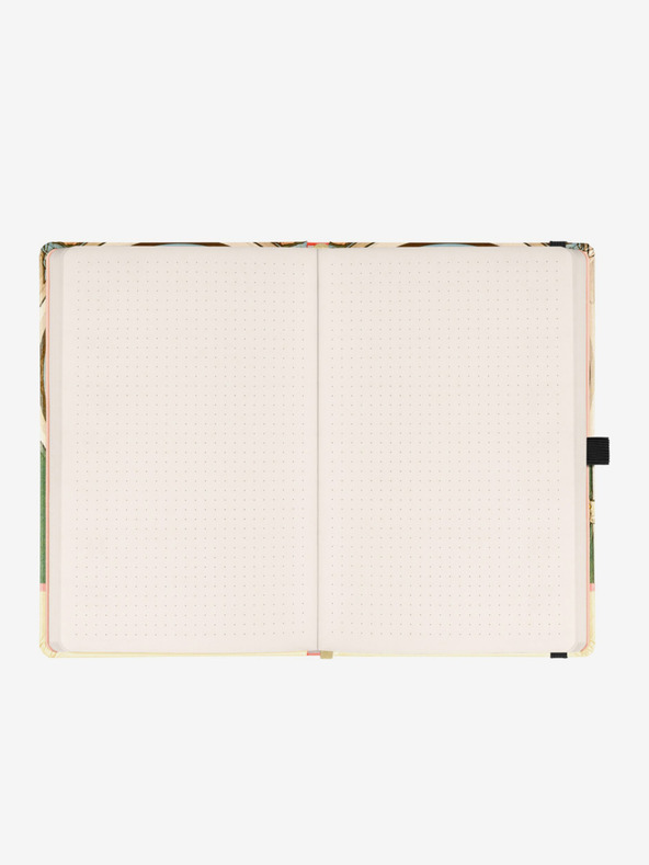 NOTIQUE NOTIQUE Jegyzetfüzet Alfons Mucha - Petrichor, pöttyös, 13 x 21 cm