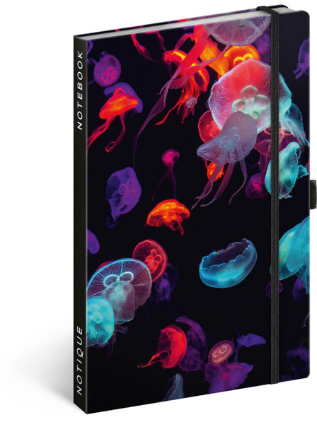 NOTIQUE NOTIQUE Notes Medúza, bélelt, 13 x 21 cm BAAGL