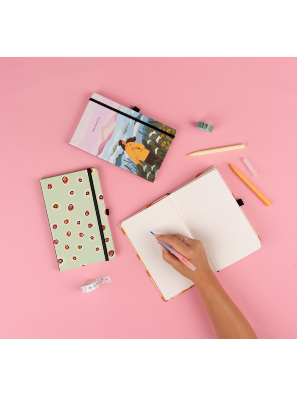 NOTIQUE NOTIQUE Notes Medúza, bélelt, 13 x 21 cm BAAGL