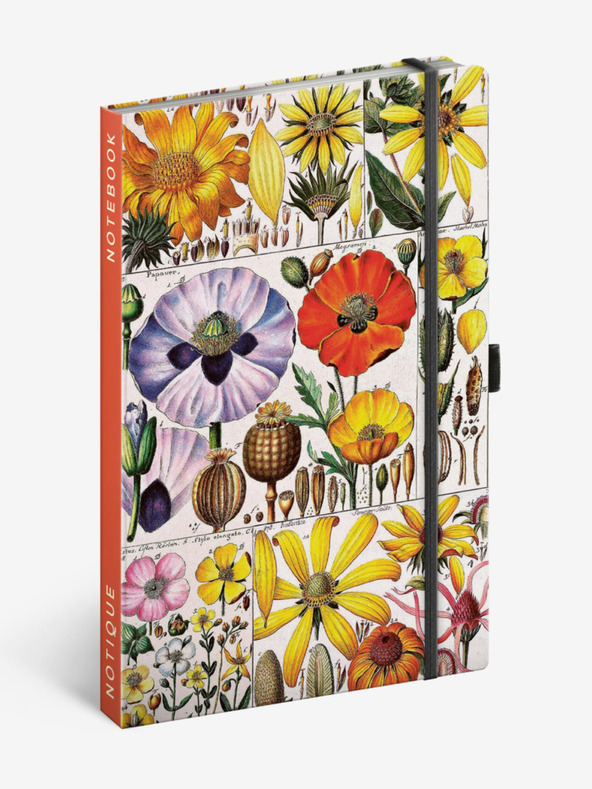 NOTIQUE NOTIQUE Jegyzetek Kateřina Winterová herbáriuma, pontozott, 13 x 21 cm