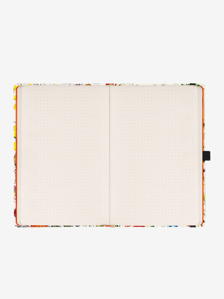 NOTIQUE NOTIQUE Jegyzetek Kateřina Winterová herbáriuma, pontozott, 13 x 21 cm