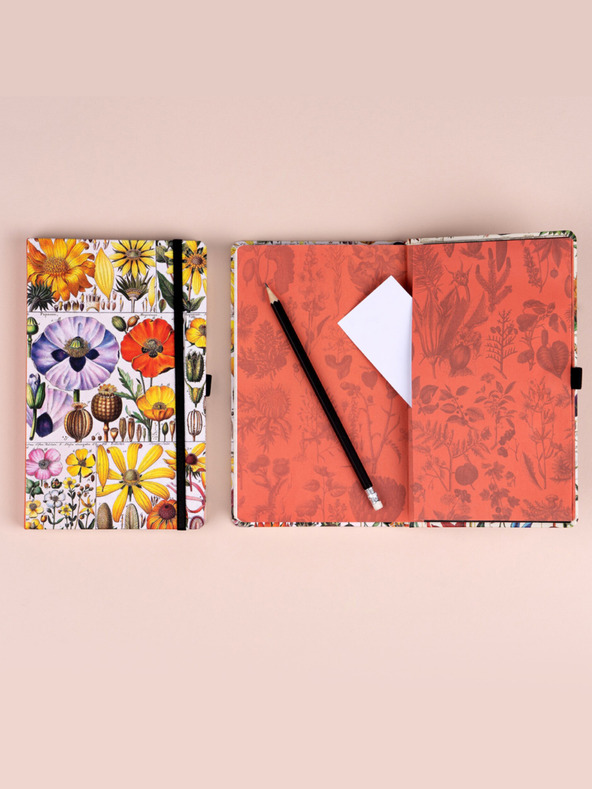 NOTIQUE NOTIQUE Jegyzetek Kateřina Winterová herbáriuma, pontozott, 13 x 21 cm