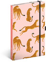 NOTIQUE NOTIQUE Notes Leopárdok, bélelt, 13 x 21 cm BAAGL