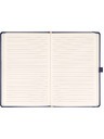 NOTIQUE NOTIQUE Notes Balacron, sötétkék, bélelt, 15 x 21 cm
