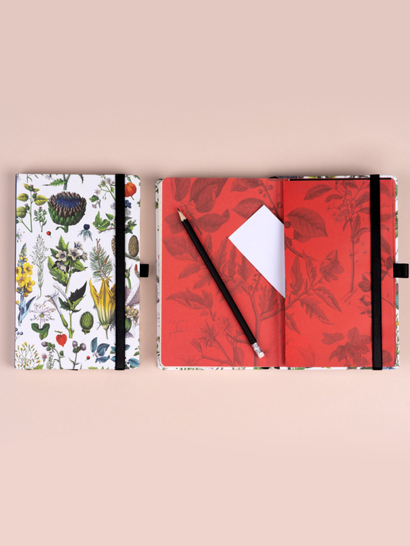 NOTIQUE NOTIQUE Jegyzetfüzet Katerina Winter gyógynövényei, pöttyözött, 13 x 21 cm