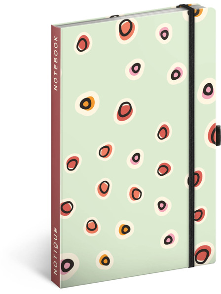 NOTIQUE NOTIQUE Notes Pöttyös, bélelt, 13 x 21 cm BAAGL