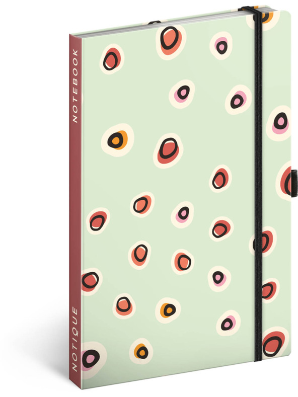 NOTIQUE NOTIQUE Notes Pöttyös, bélelt, 13 x 21 cm BAAGL