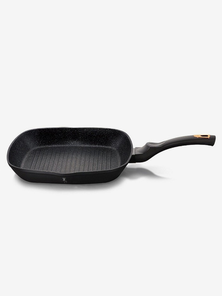 Berlingerhaus Grill serpenyő márvány felülettel BERLINGERHAUS Black Rose Collection (28 cm)