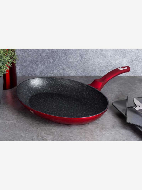 Berlingerhaus Halászsütőedény tapadásmentes felülettel 35 cm Burgundy Edition BERLINGERHAUS