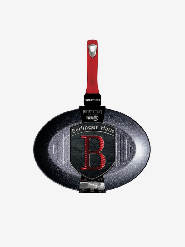 Berlingerhaus Halászsütőedény tapadásmentes felülettel 35 cm Burgundy Edition BERLINGERHAUS