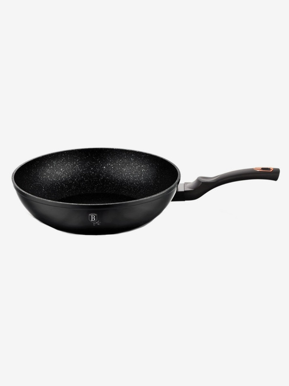 Berlingerhaus Wok serpenyő márvány felülettel BERLINGERHAUS Black Rose Collection (28 cm)