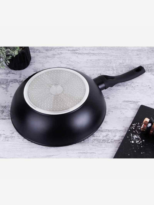 Berlingerhaus Wok serpenyő márvány felülettel BERLINGERHAUS Black Rose Collection (28 cm)