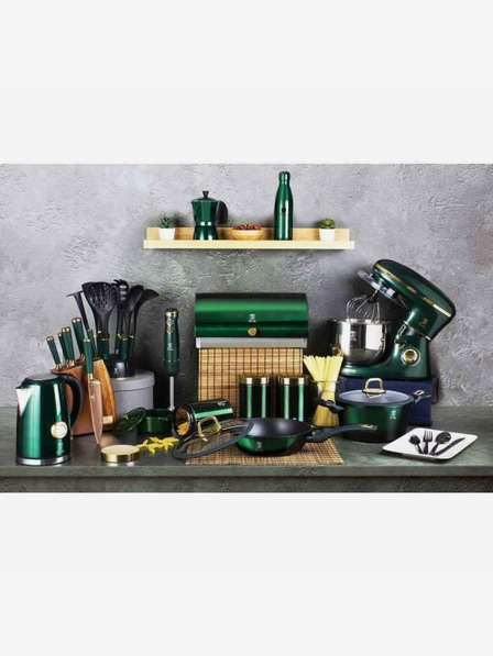 Berlingerhaus Titán felületű grillserpenyő 28 cm Emerald Collection BERLINGERHAUS