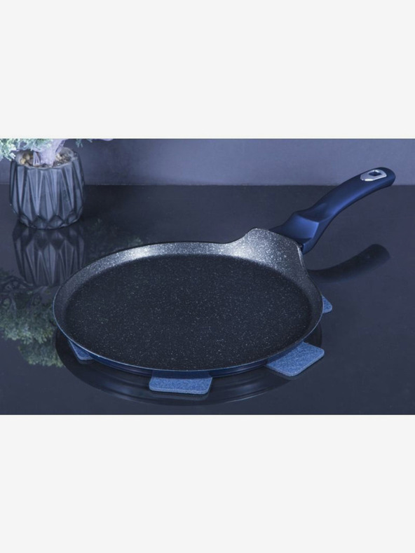 Berlingerhaus Palacsintasütő serpenyő márványozott felülettel 28 cm BERLINGERHAUS Metallic Line Aquamarine Edition