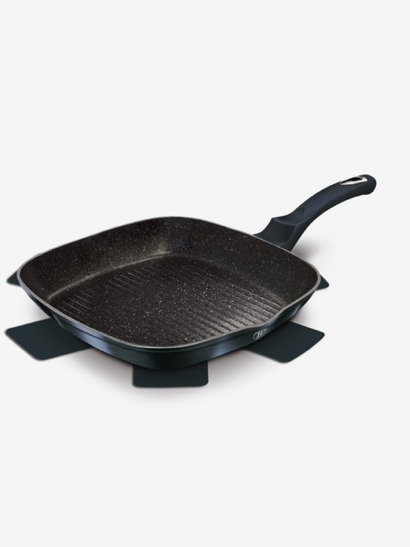 Berlingerhaus Márvány felületű grillserpenyő 28 cm BERLINGERHAUS Metallic Line Aquamarine Edition 28 cm BERLINGERHAUS Metallic Line Aquamarine Edition