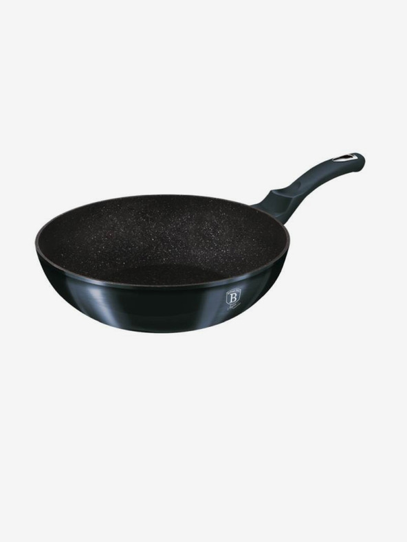 Berlingerhaus Wok serpenyő márvány felülettel 30 cm BERLINGERHAUS Metallic Line Aquamarine Edition