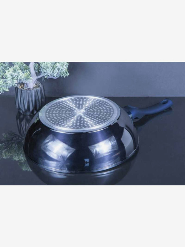 Berlingerhaus Wok serpenyő márvány felülettel 30 cm BERLINGERHAUS Metallic Line Aquamarine Edition