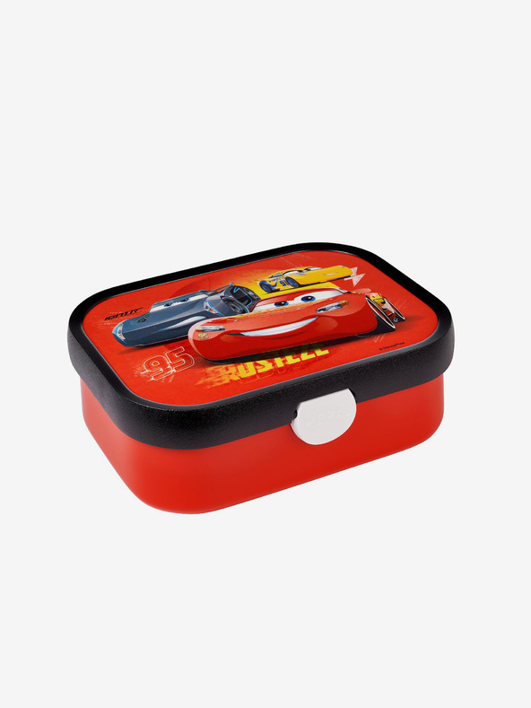 Mepal Piros mintás uzsonnás doboz gyerekeknek Mepal Campus Cars
