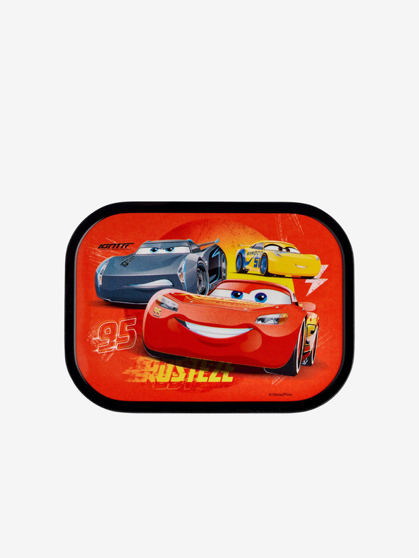 Mepal Piros mintás uzsonnás doboz gyerekeknek Mepal Campus Cars