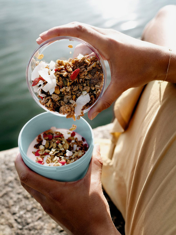 Mepal Rózsaszín Mepal Ellipse 500 ml-es ételes doboz