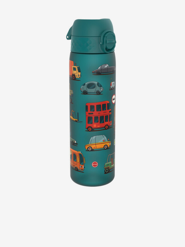 ION8 Olajzöld mintás palack Ion8 Leak Proof Autók (500 ml)