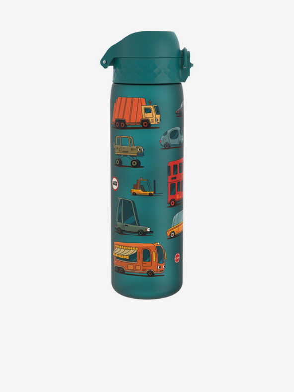 ION8 Olajzöld mintás palack Ion8 Leak Proof Autók (500 ml)