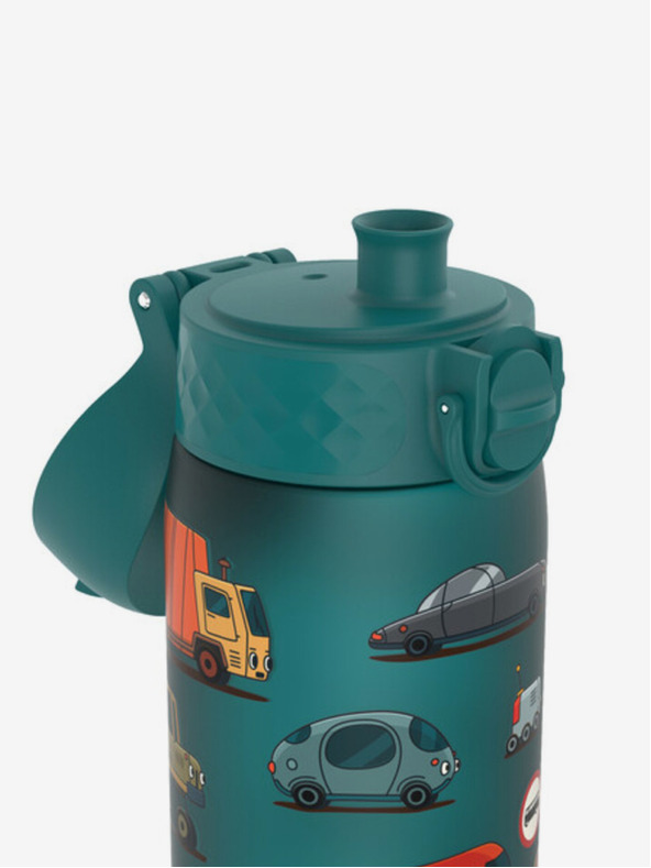 ION8 Olajzöld mintás palack Ion8 Leak Proof Autók (500 ml)
