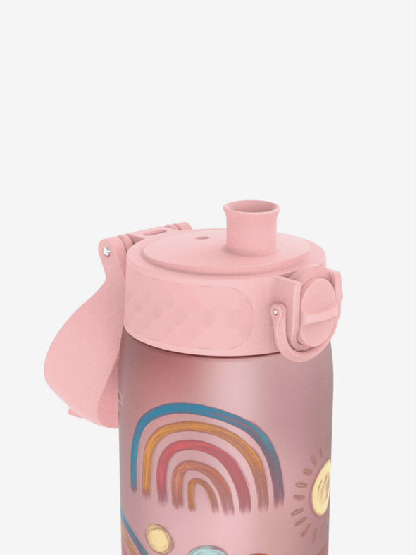 ION8 Világos rózsaszín Ion8 Leak Proof Szivárvány gyerek palack 500 ml