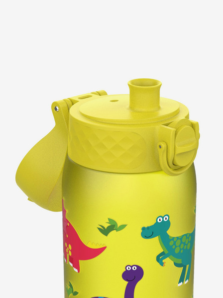 ION8 Sárga mintás Ion8 Leak Proof Dinoszaurusz palack (350 ml)