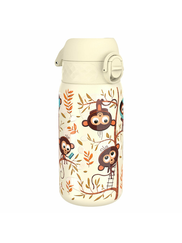 ION8 Ion8 Leak Proof Rozsdamentes palack Majmok 400 ml