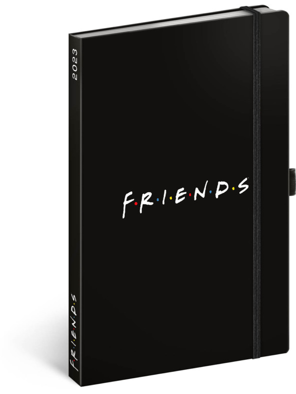 NOTIQUE NOTIQUE Notes Barátok, bélelt, 13 x 21 cm BAAGL