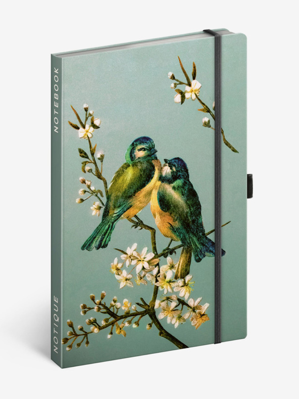 NOTIQUE NOTIQUE Notes Madarak, Katerina Winter, pöttyözött, 13 x 21 cm