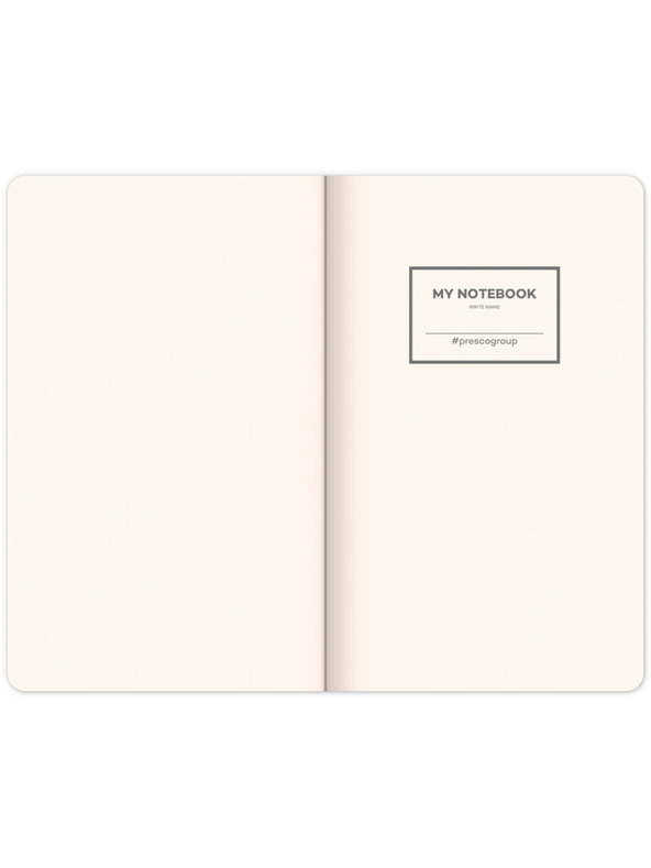 NOTIQUE NOTIQUE Notes Isometric, bélés nélküli, 13 x 21 cm BAAGL