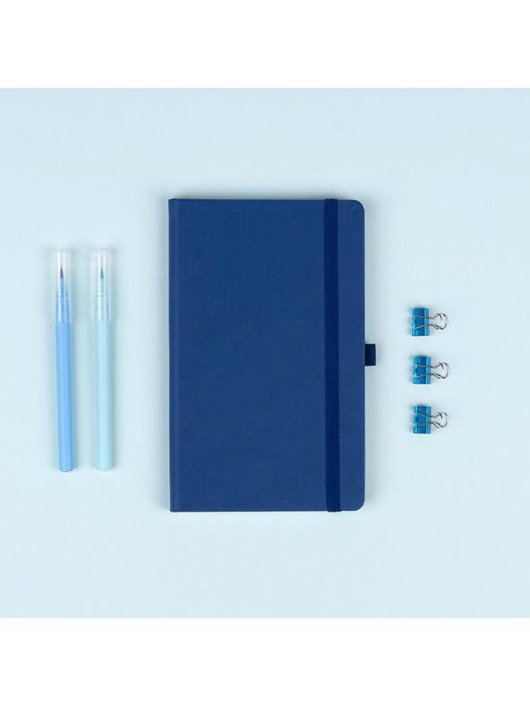 NOTIQUE NOTIQUE Notes Sötétkék, bélelt, 13 x 21 cm