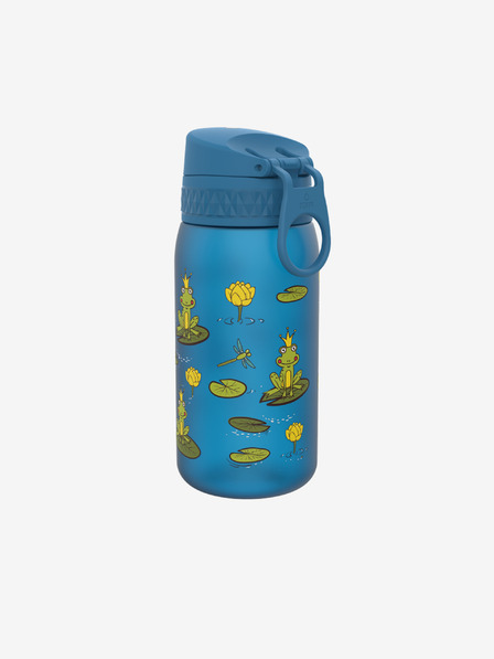 ION8 Kék mintás Ion8 Leak Proof Frog Pond gyerek palack (350 ml)