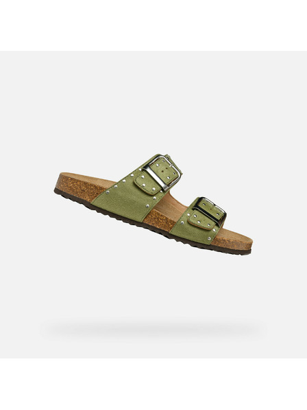 Geox Világoszöld női papucs Geox Brionia R