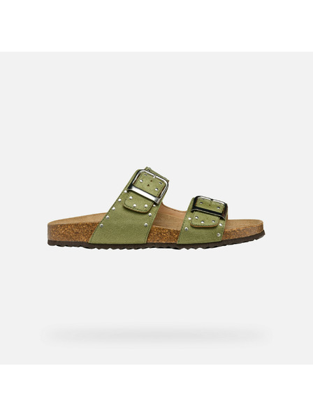 Geox Világoszöld női papucs Geox Brionia R