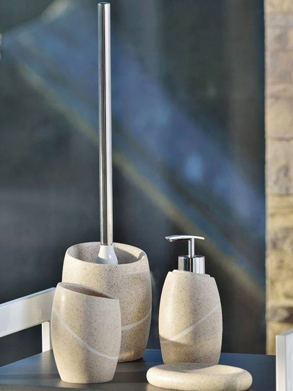 Kela TALUS WC szett, poliészter, kő dekor KELA