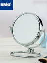 Kela FRANCA tükör, króm, H 11,5 cm x Sz 6,5 cm x M 11 cm / Átm. 9 cm KELA