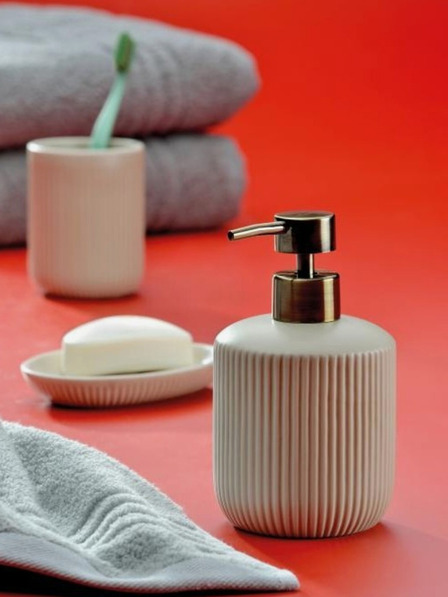 Kela Adele kerámia szappanadagoló, szürke, 400 ml KELA