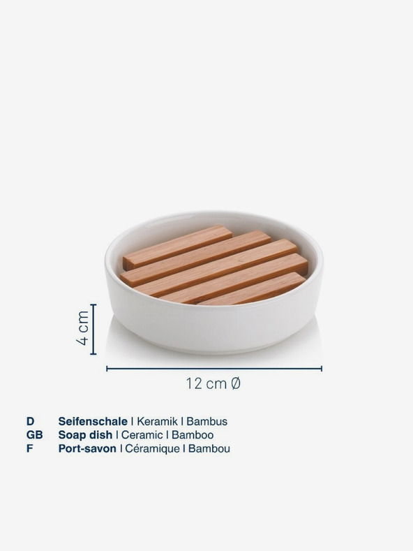 Kela NATURA szappantartó ráccsal KELA