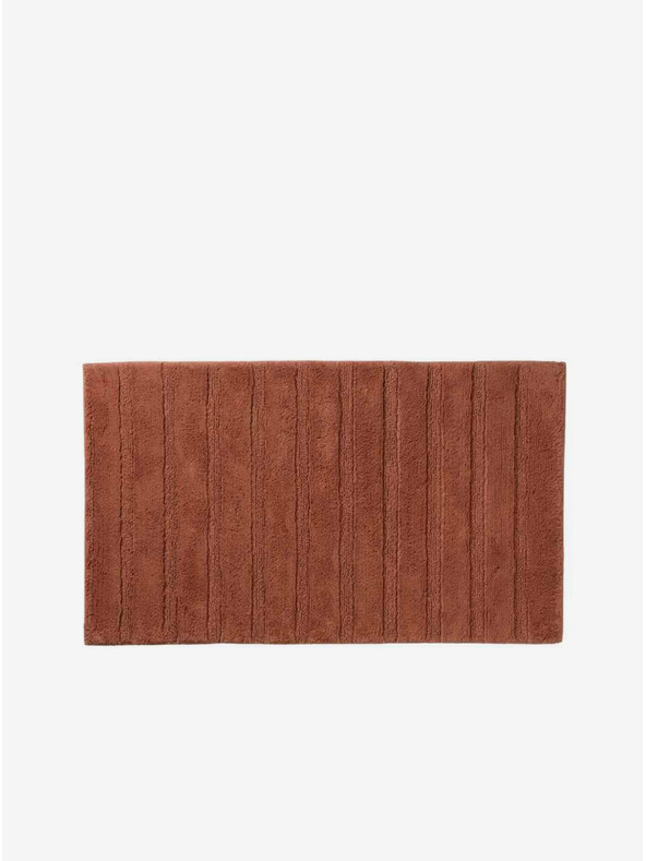 Kela Megan fürdőszobai szőnyeg 80x50 cm pamut terra KELA