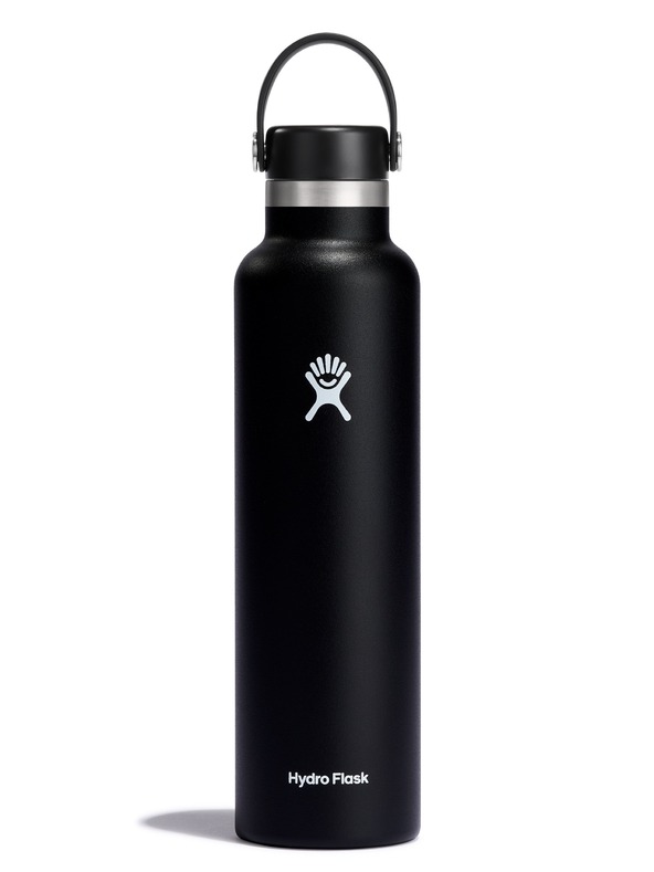 Hydro Flask Hydro Flask Rozsdamentes termosz Standard Mouth Flex Cap 24 oz (709 ml) Fekete