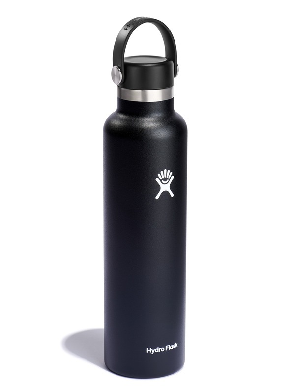 Hydro Flask Hydro Flask Rozsdamentes termosz Standard Mouth Flex Cap 24 oz (709 ml) Fekete