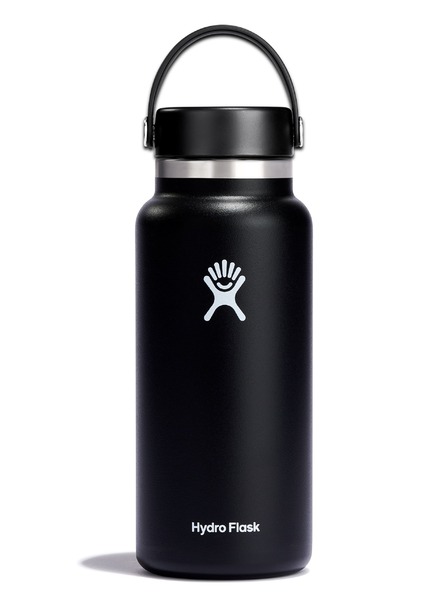 Hydro Flask Hydro Flask Rozsdamentes termosz Wide Mouth Flex Cap 32 oz (946 ml) Fekete